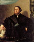 FLORIGERIO, Sebastiano Portrait of Raffaele Grassi oil on canvas